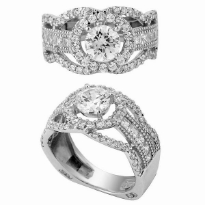 Zirconia Silver Ring Jewelry